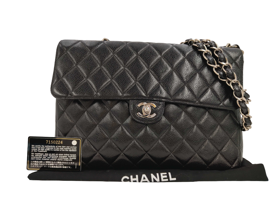 Chanel CHANEL Sac Jumbo Caviar Noir caviar large - image 1
