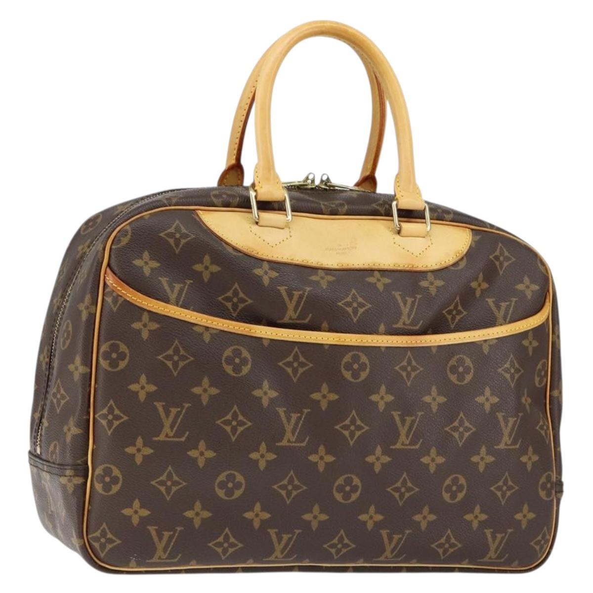 Louis Vuitton Deauville Handbag Monogram Canvas 34 - image 1
