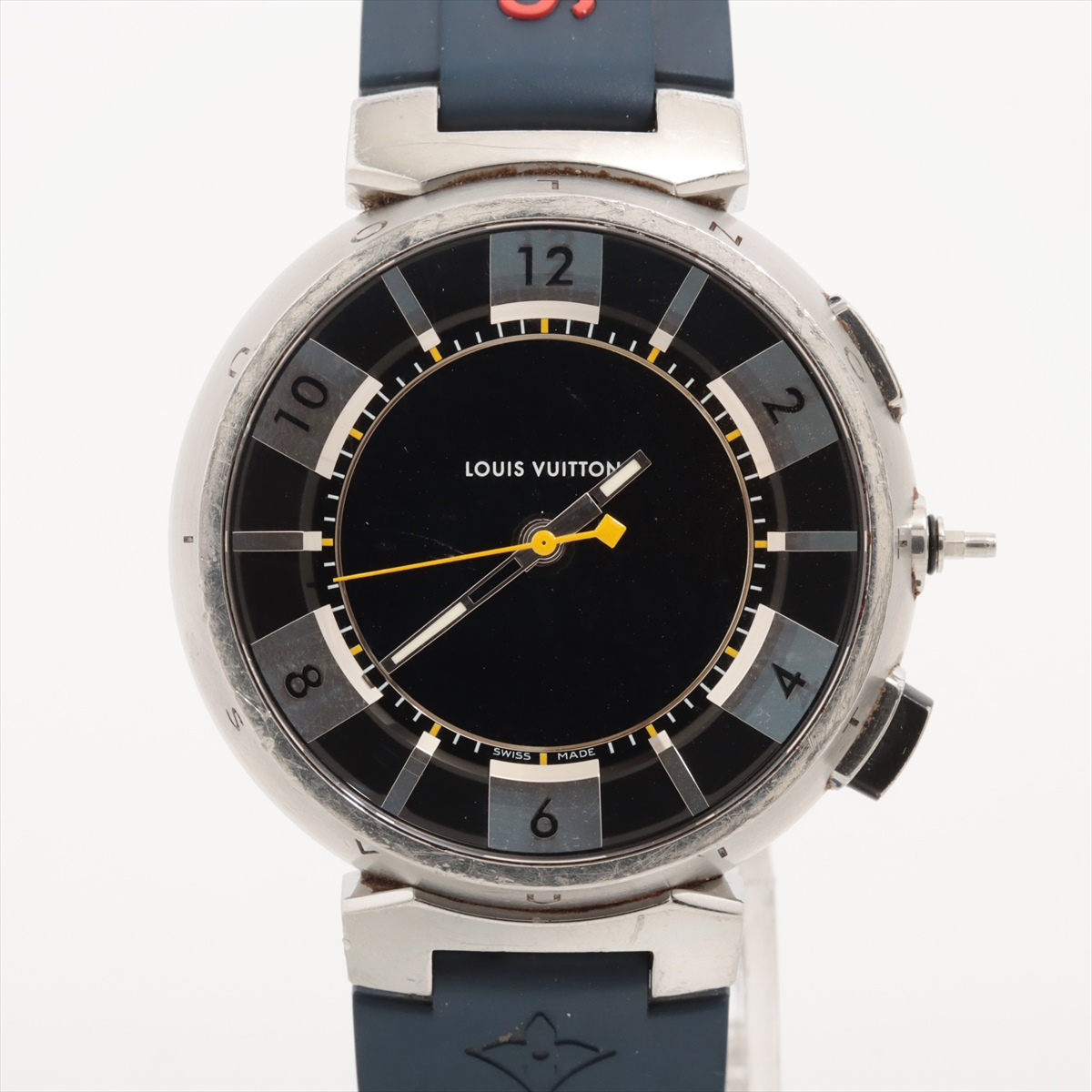 Louis Vuitton Tambour Quartz Watch Stainless Steel 28 - image 1