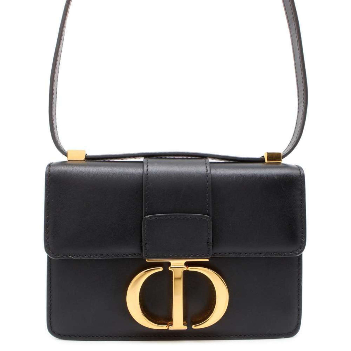 Christian Dior 30 Montaigne Flap Bag Leather Micro - image 1