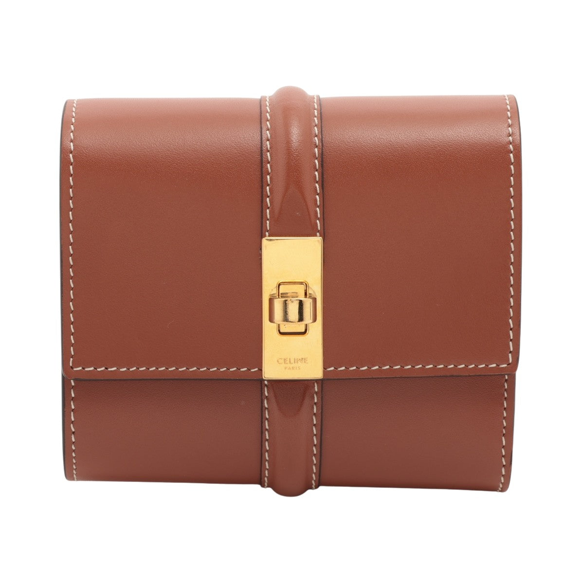 Celine 16 Trifold Wallet Leather Small - image 1