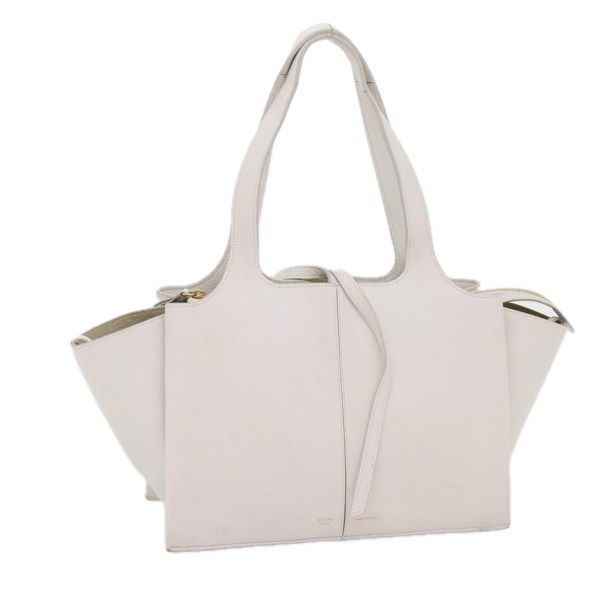 Celine Tri-Fold Shoulder Bag Grained Calfskin Medium - image 1