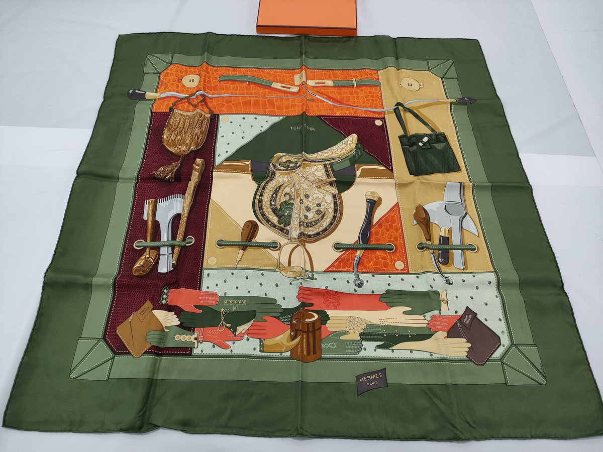 Hermes Carré 90 Silk multicolor 90 x 90 - image 1