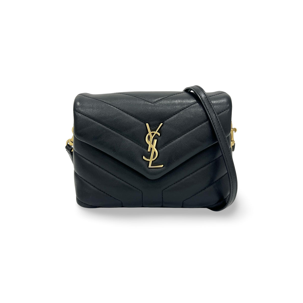 Saint Laurent Loulou Shoulder Bag Matelasse Chevron Leather Small - image 1
