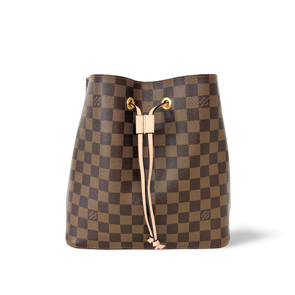 Louis Vuitton NeoNoe Handbag Damier with Leather MM - image 1