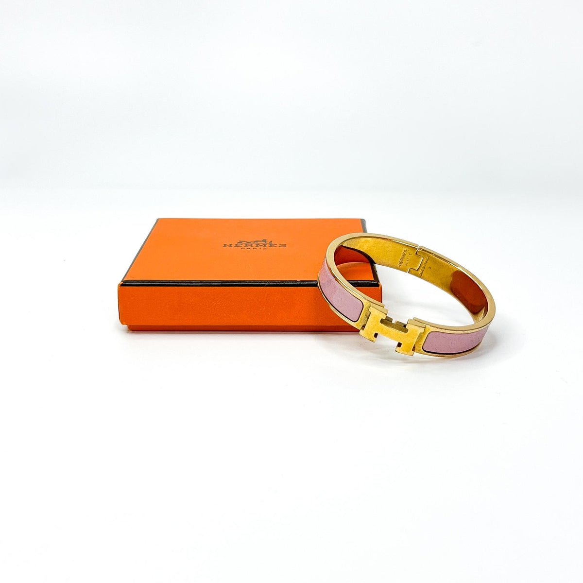 Hermes Clic H Bracelet Printed Enamel Narrow - image 2