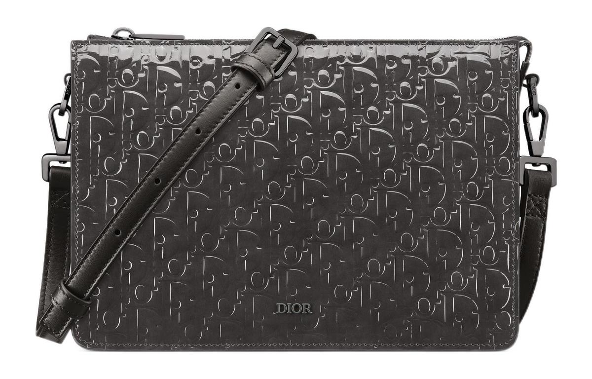 Christian Dior Zip Pouch Leather Small - image 1