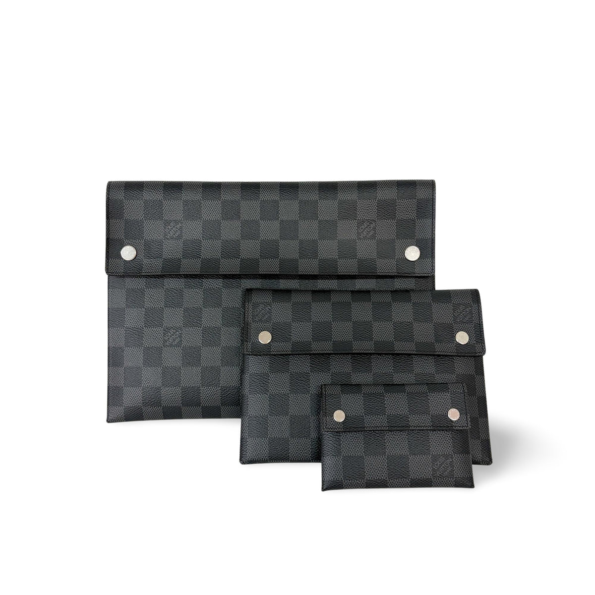 Louis Vuitton Pochette Alpha Triple Damier Graphite Large - image 1