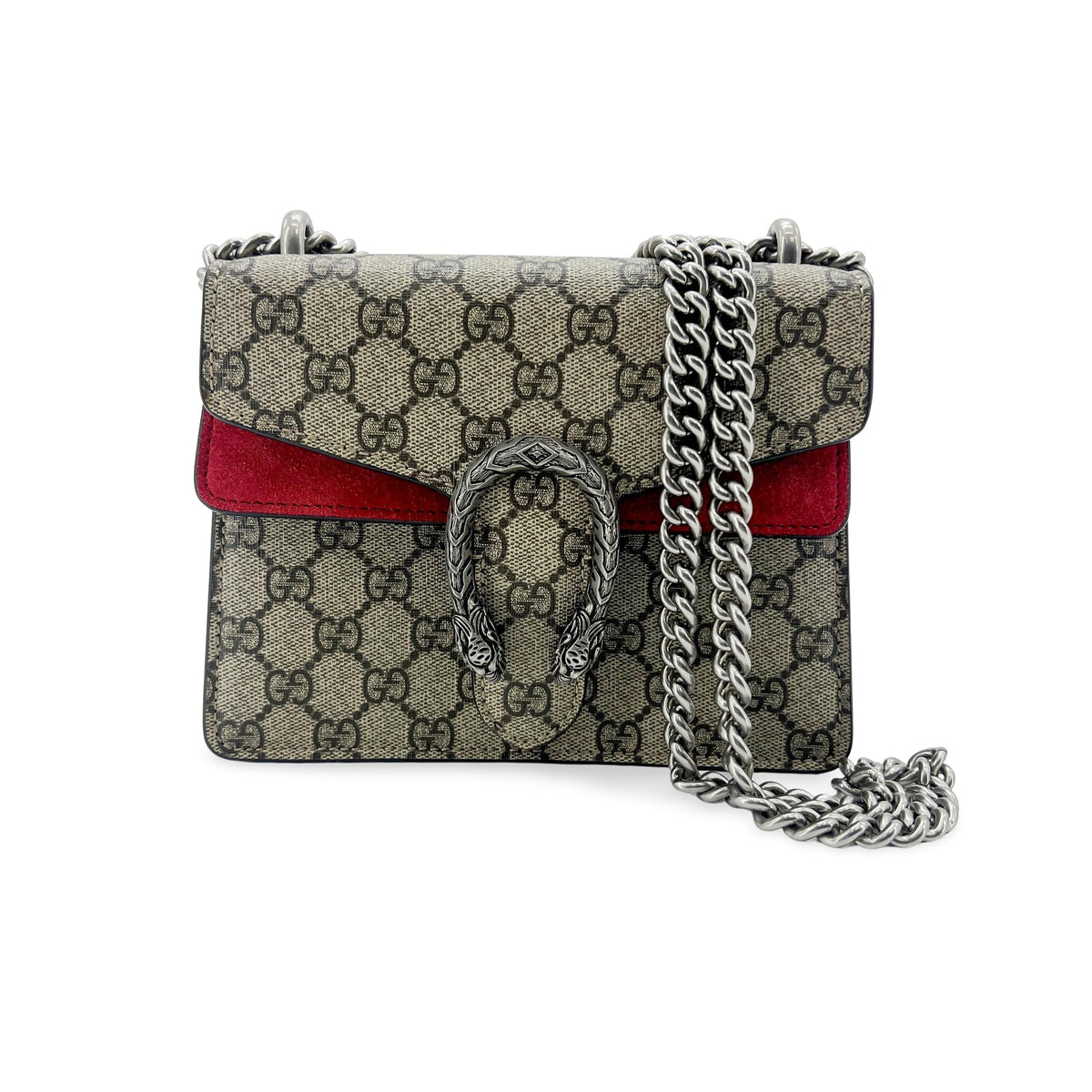 Gucci Dionysus Bag GG Coated Canvas and Leather Small - image 1