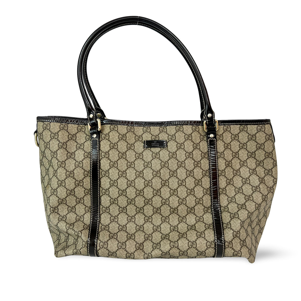 Gucci Joy Tote GG Coated Canvas with Leather Large - image 1