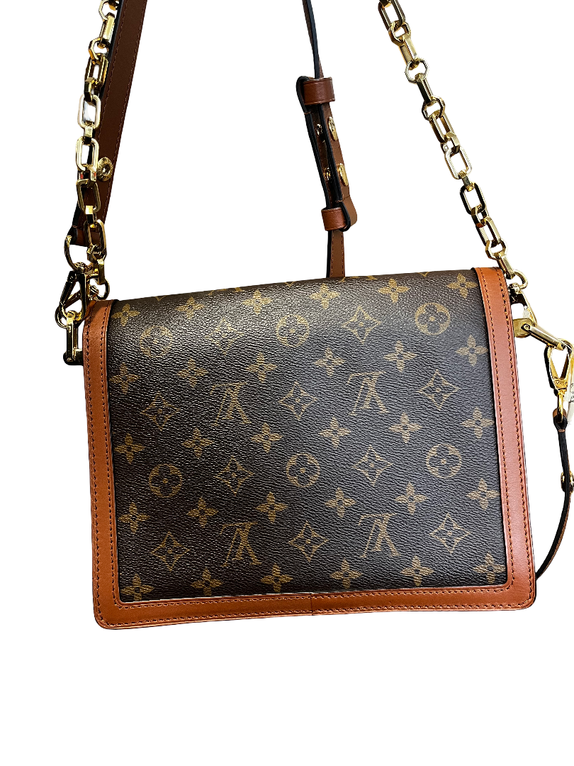 Louis Vuitton Dauphine Shoulder Bag Reverse Monogram Canvas MM - image 1