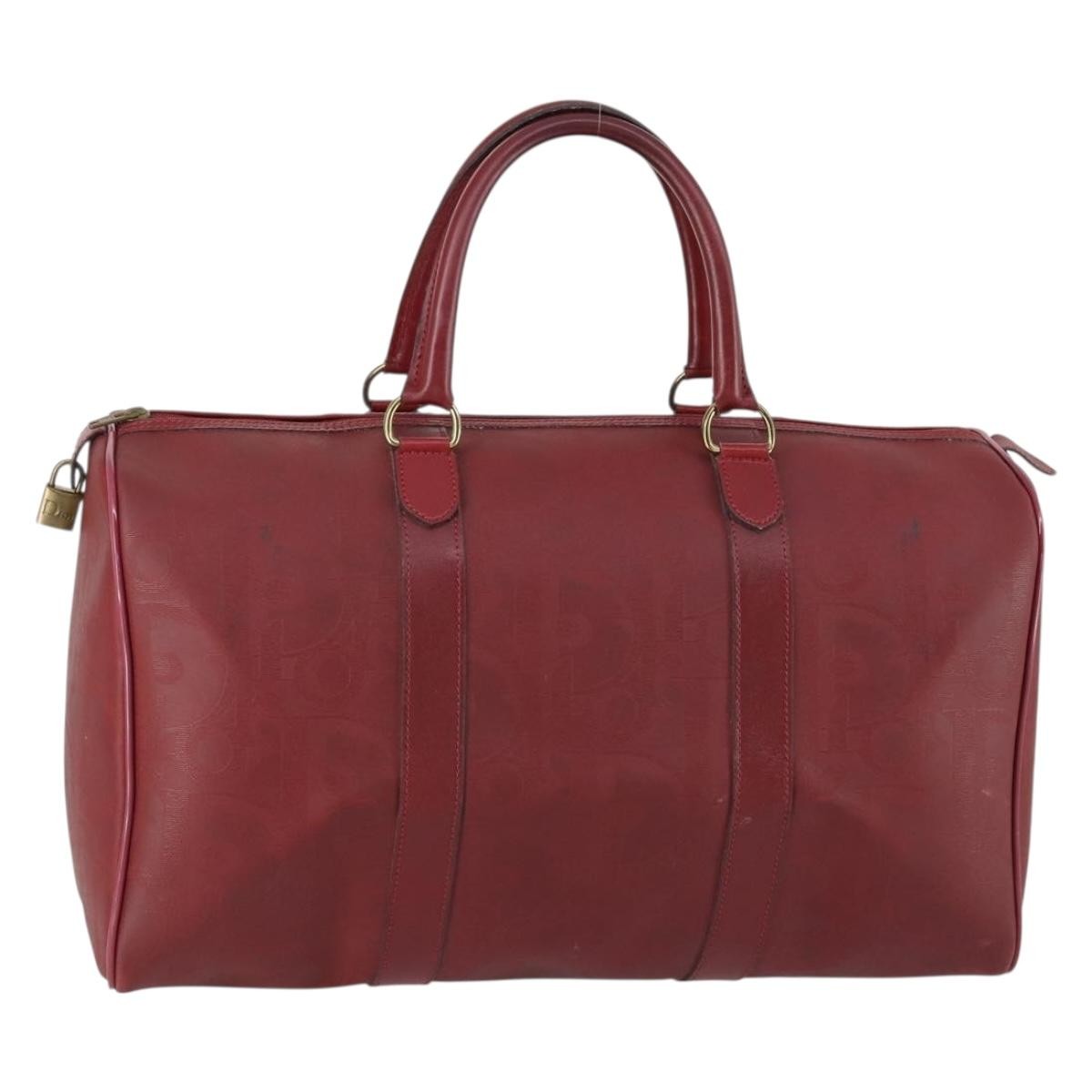 Christian Dior Vintage Trotter Duffle Bag Diorissimo Canvas Medium - image 1