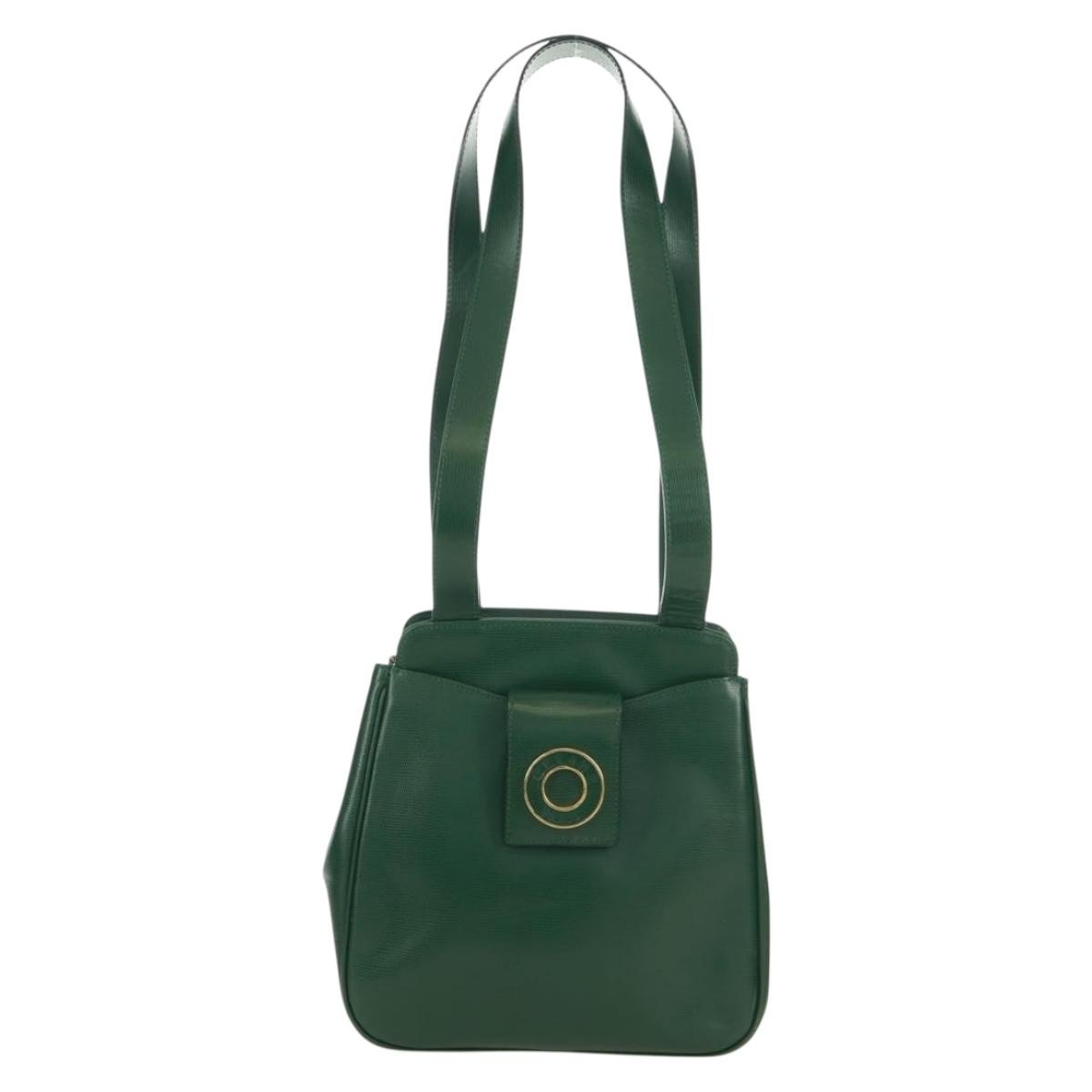 Celine Circle Logo Shoulder Bag Leather - image 1
