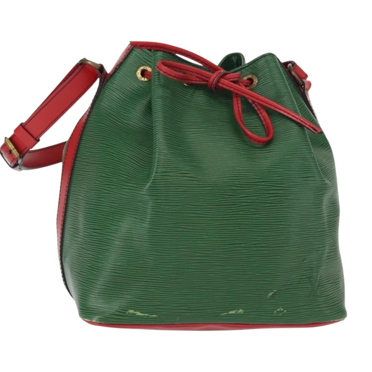 Louis Vuitton Bicolor Petit Noe Handbag Epi Leather - image 1