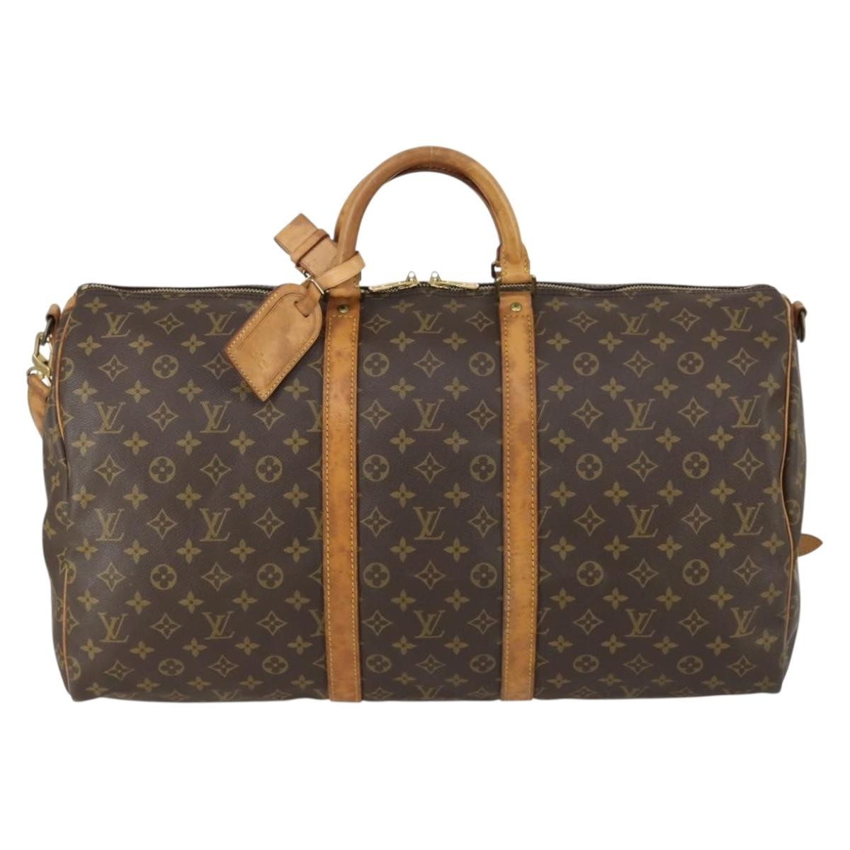 Louis Vuitton Keepall Bandouliere Bag Monogram Canvas 55 - image 1