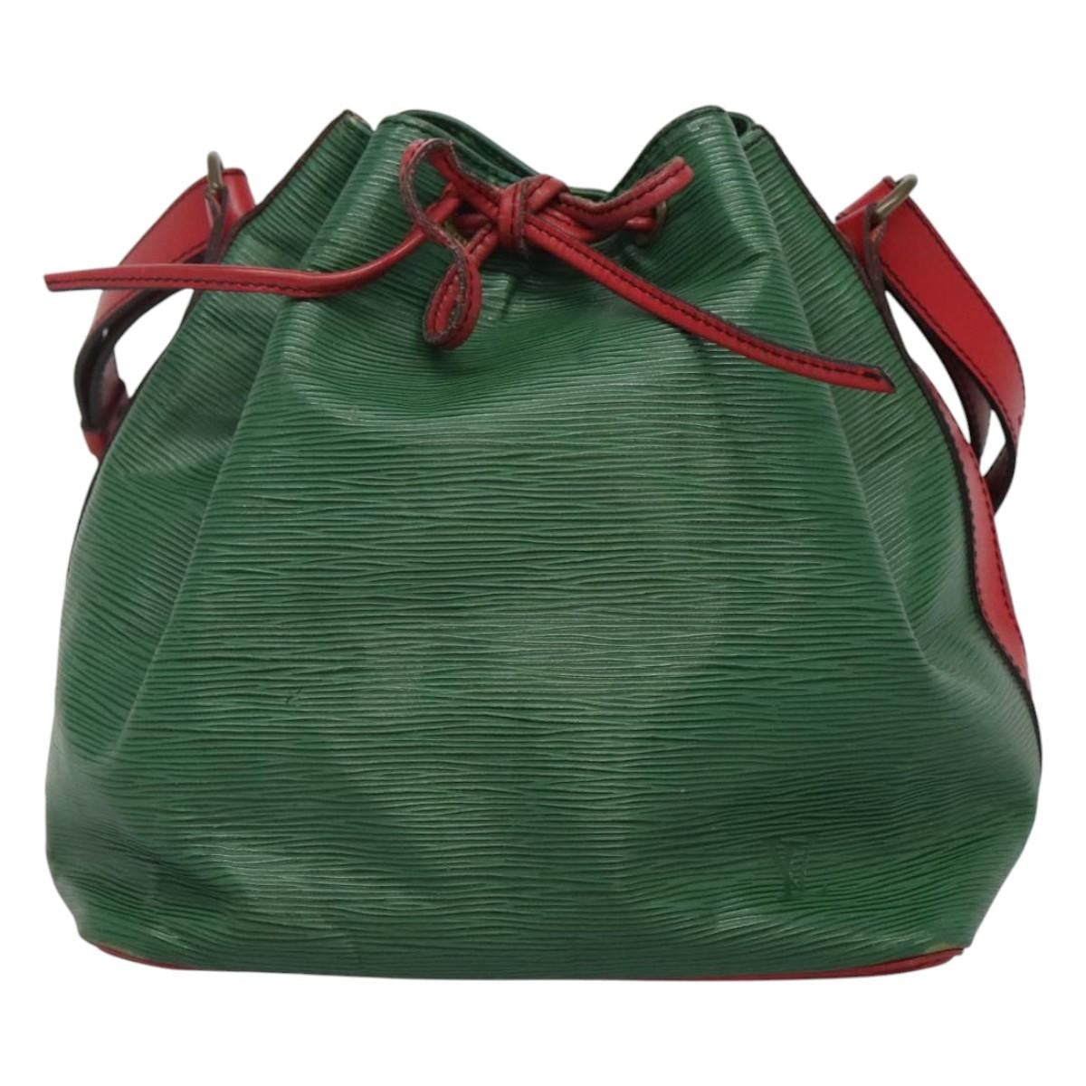 Louis Vuitton Bicolor Petit Noe Handbag Epi Leather - image 1