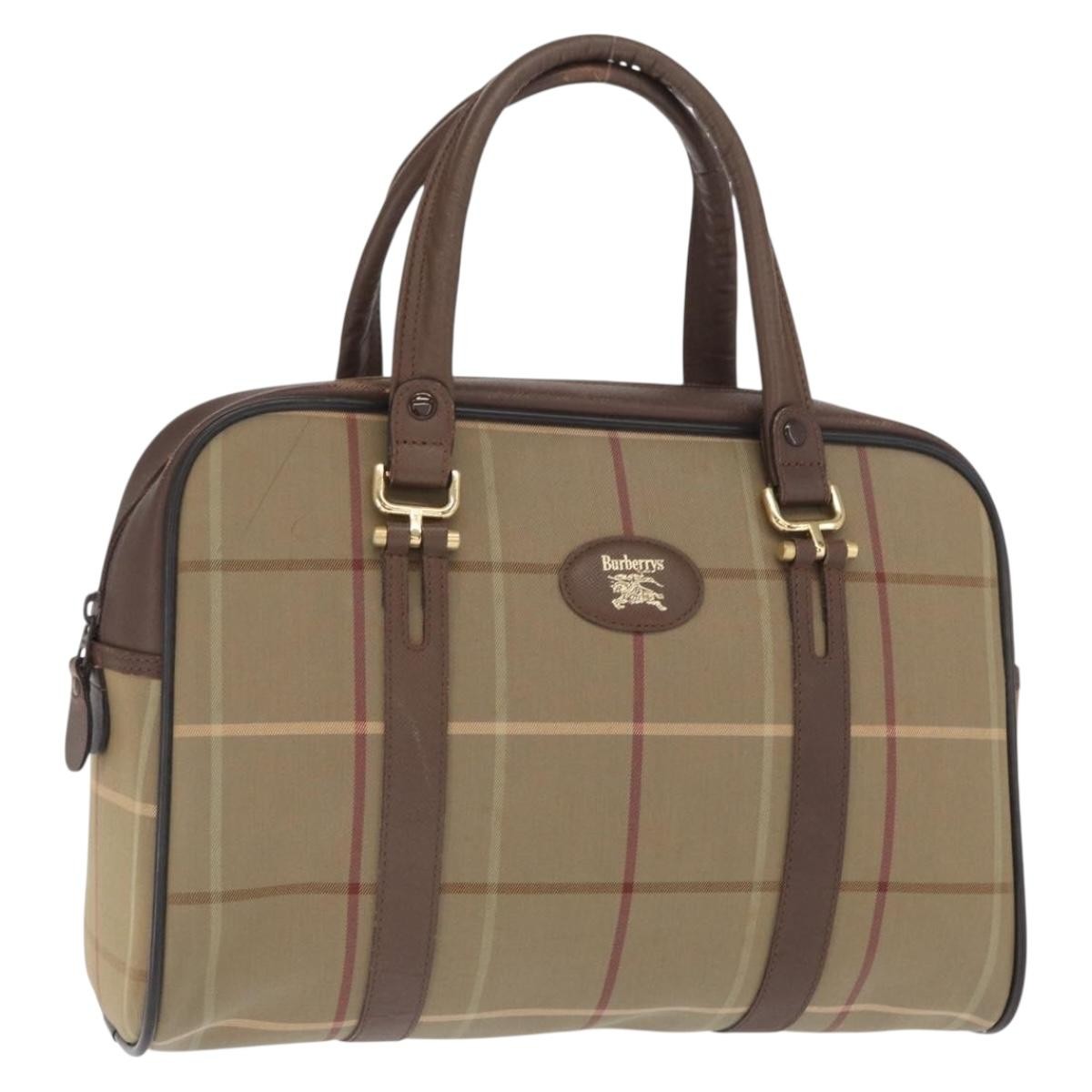 Burberry Nova Handbag Canvas - image 1