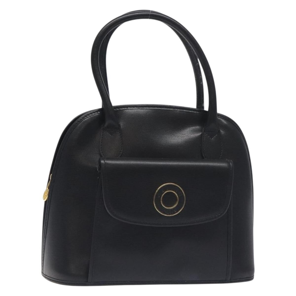 Celine Circle Logo Handbag Leather - image 1