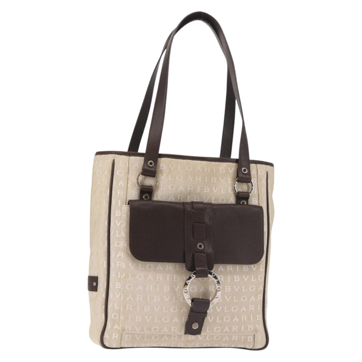 Bvlgari B.Zero1 Logomania Bag Canvas with Leather Mini - image 1