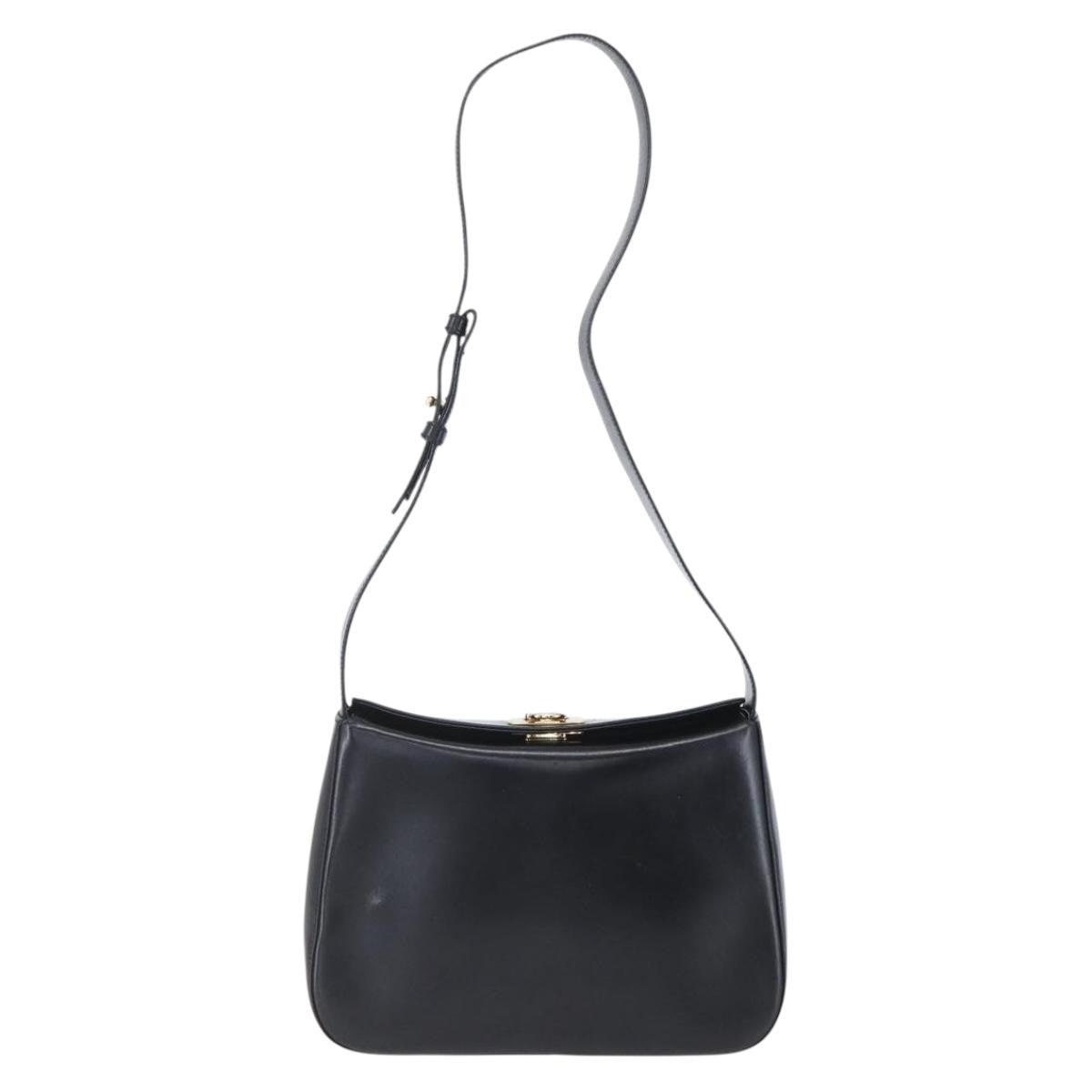 Salvatore Ferragamo Gancini Shoulder Bag Leather - image 1
