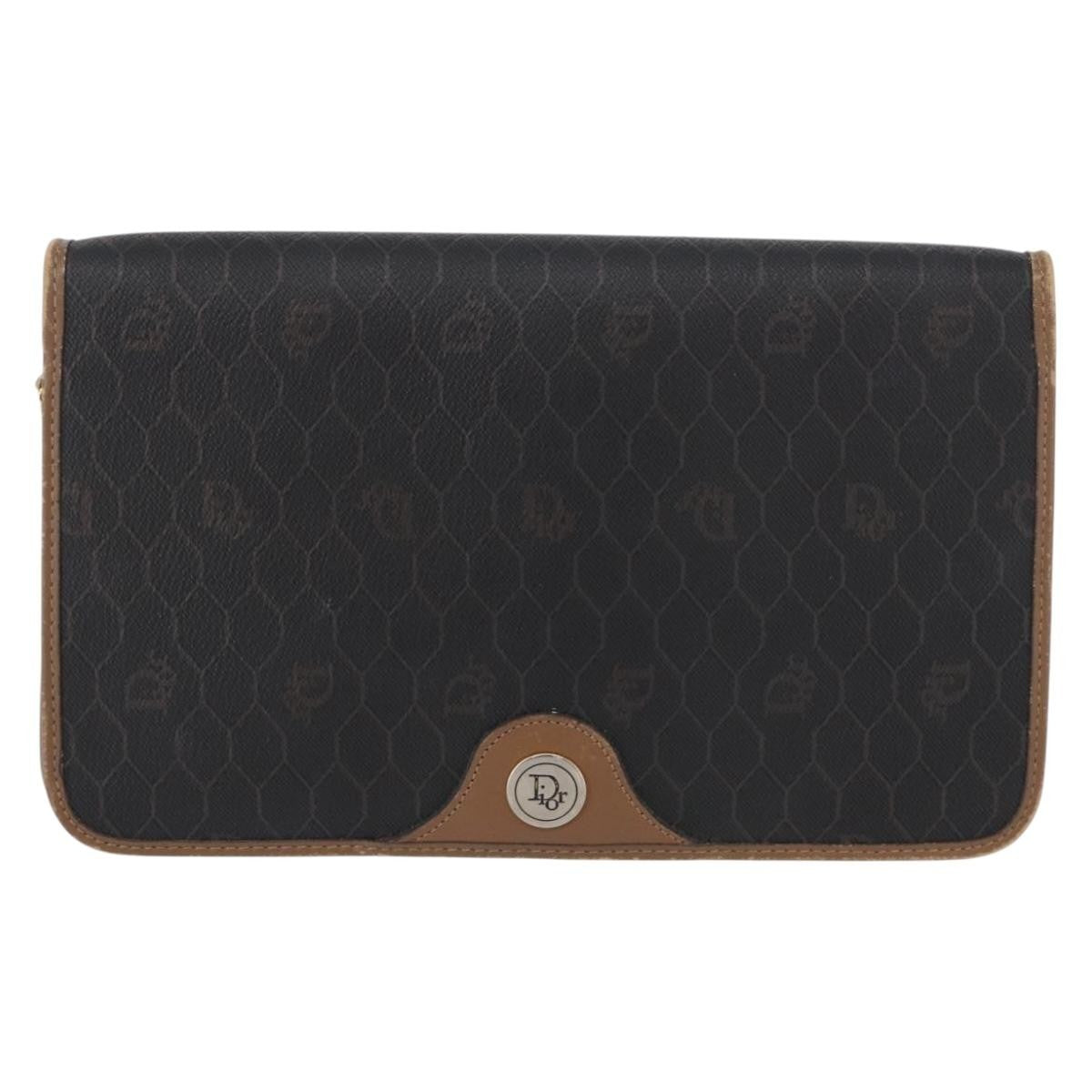 Christian Dior Vintage Honeycomb chain Canvas - image 1