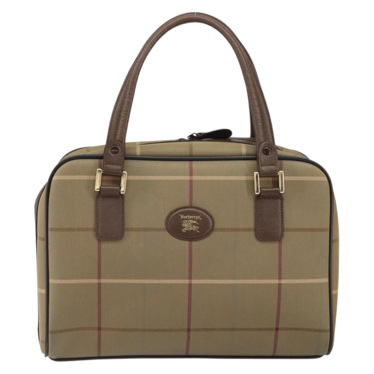 Burberry Nova Check Handbag Nova Check Canvas - image 1