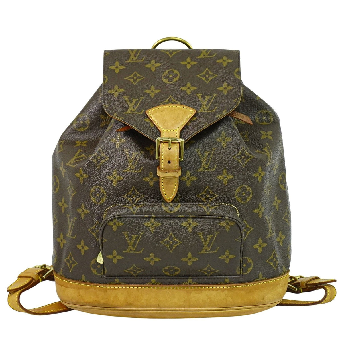 Louis Vuitton Vintage Montsouris Backpack Monogram Canvas MM - image 1