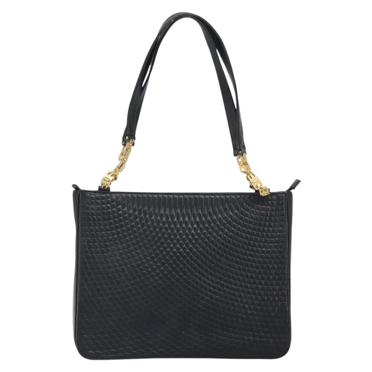 Bally Vintage Tote Bag Quilted Leather - image 1