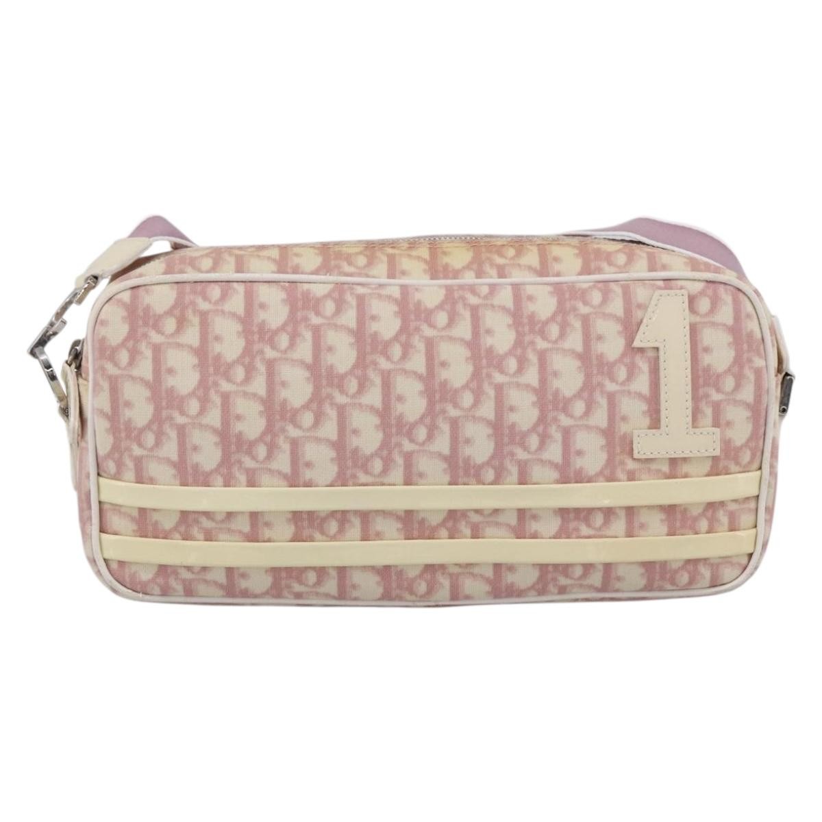 Christian Dior Vintage Crossbody Bag Diorissimo Canvas Medium - image 1