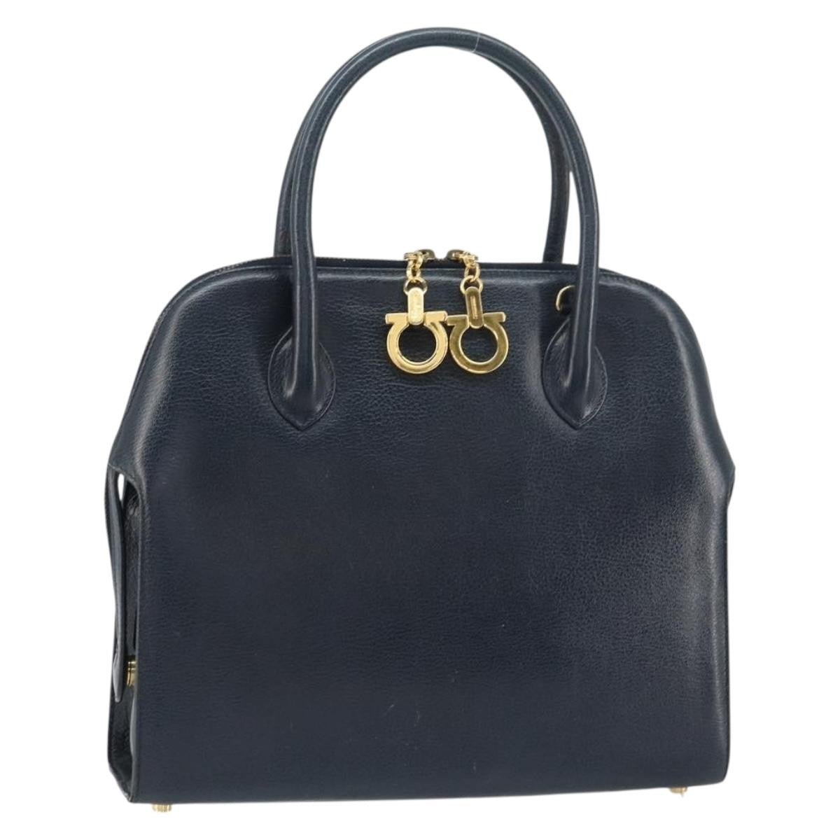 Salvatore Ferragamo Gancini handbag Leather - image 1
