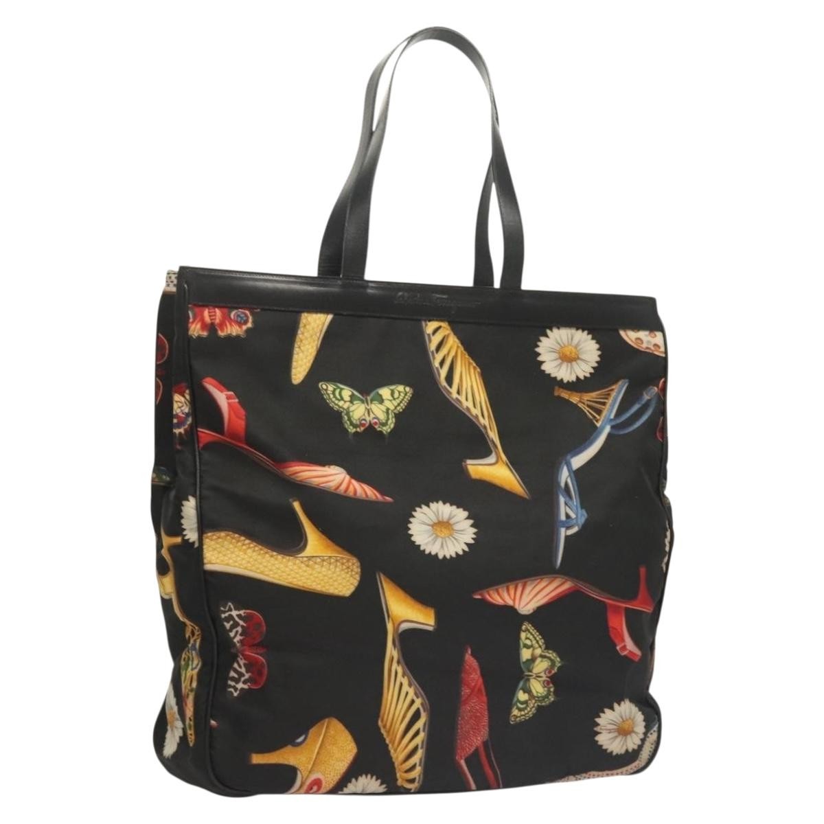 Salvatore Ferragamo Vintage Tote bag Canvas - image 1