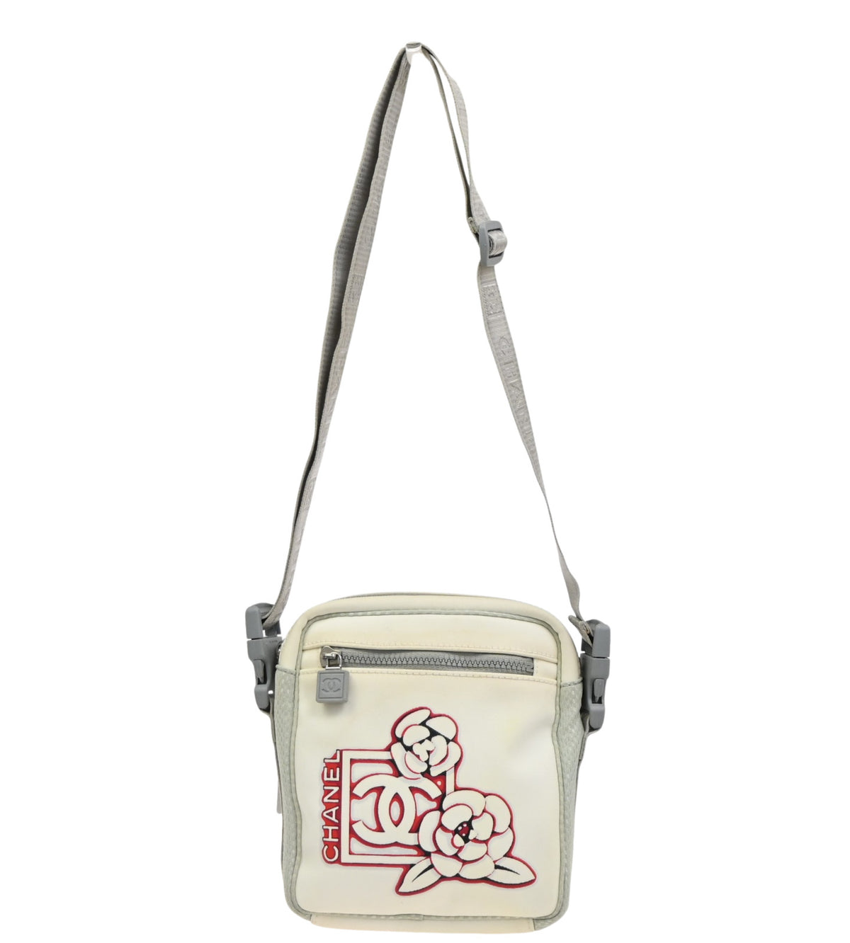 Chanel Travel Line Crossbody Bag Nylon Mini - image 1