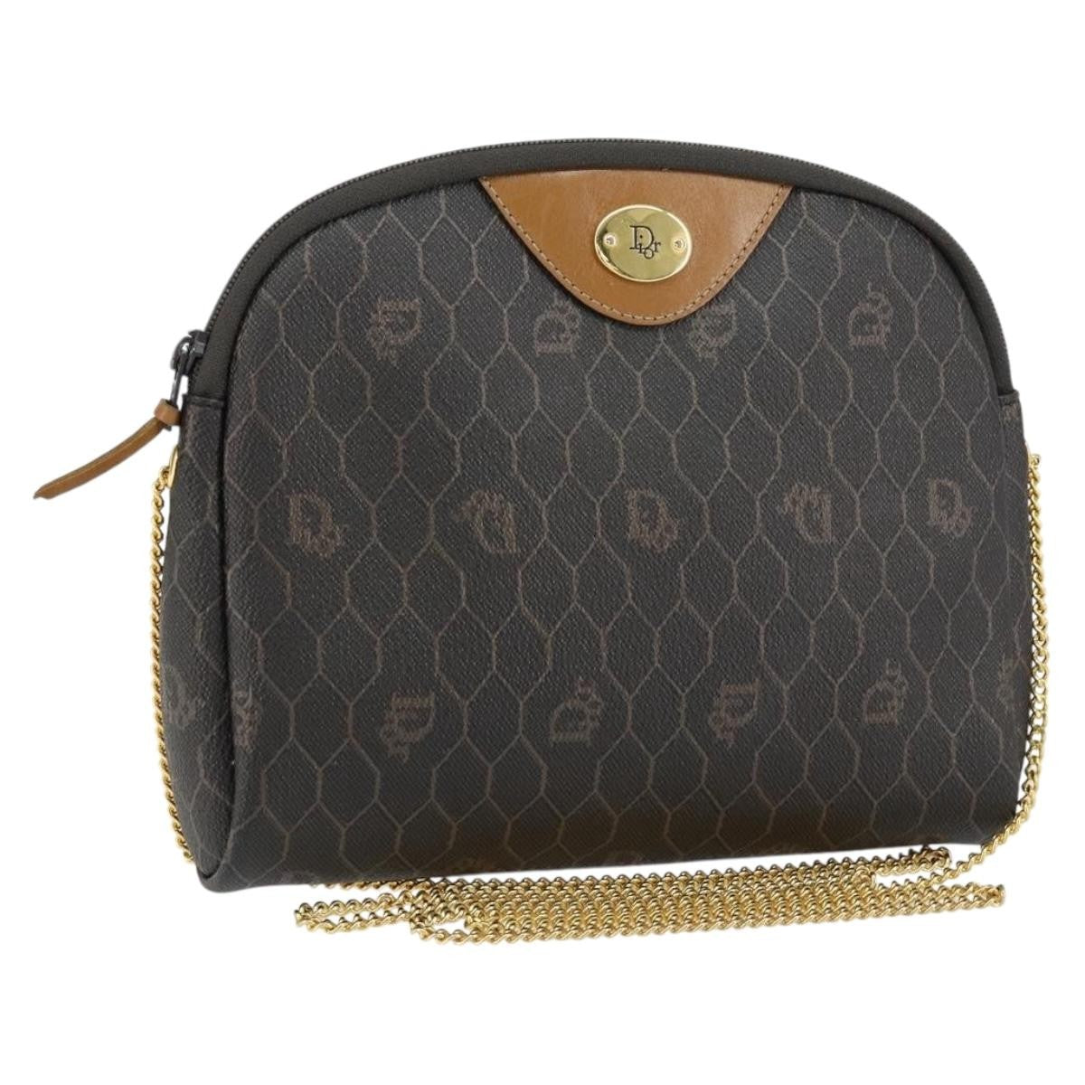 Christian Dior Vintage Honeycomb chain Canvas - image 1