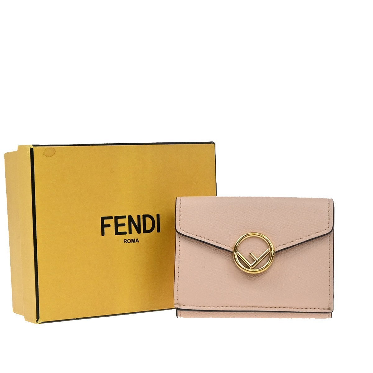Fendi F is Fendi Trifold Wallet Leather Micro - image 1