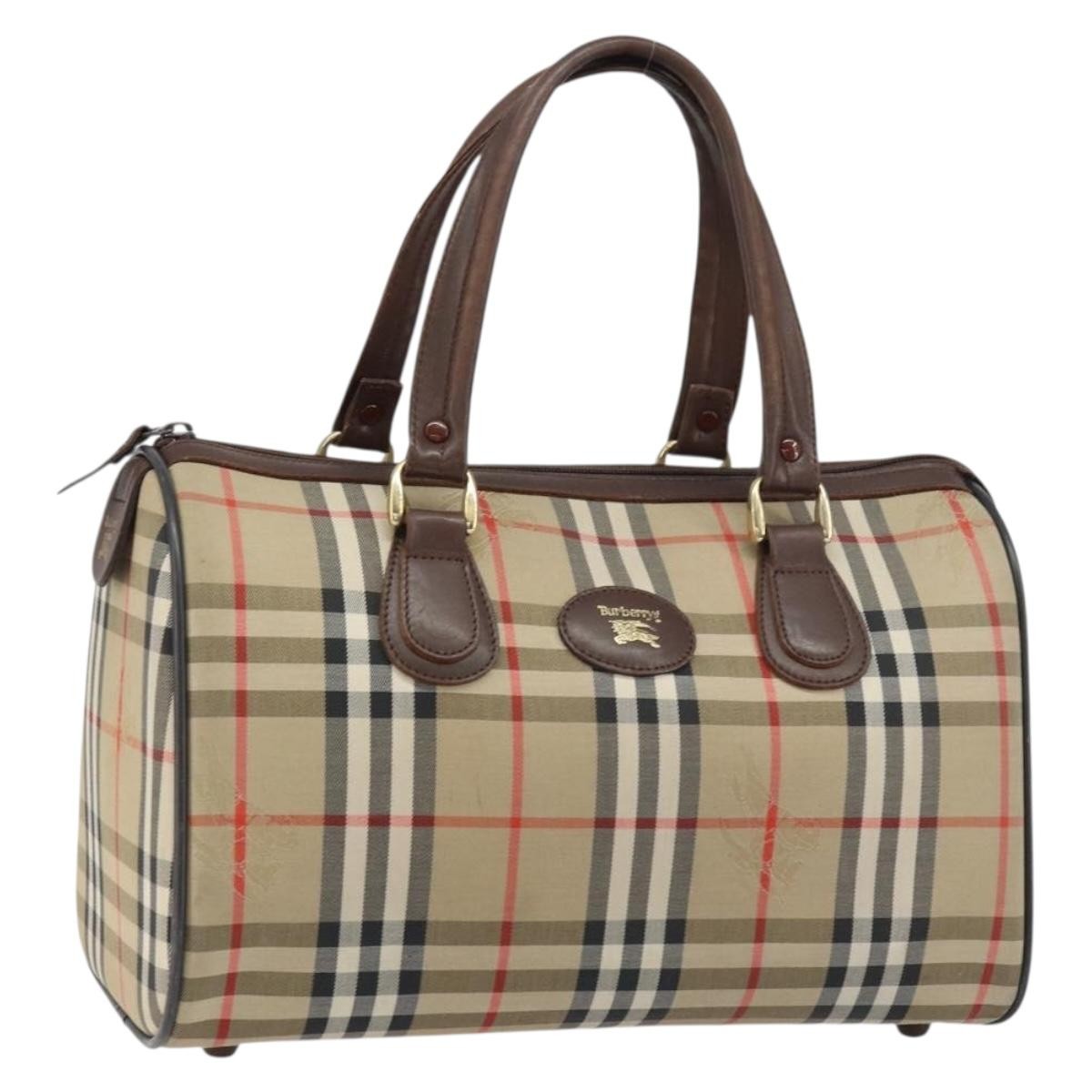 Burberry Nova Check Handbag Nova Check Canvas - image 1