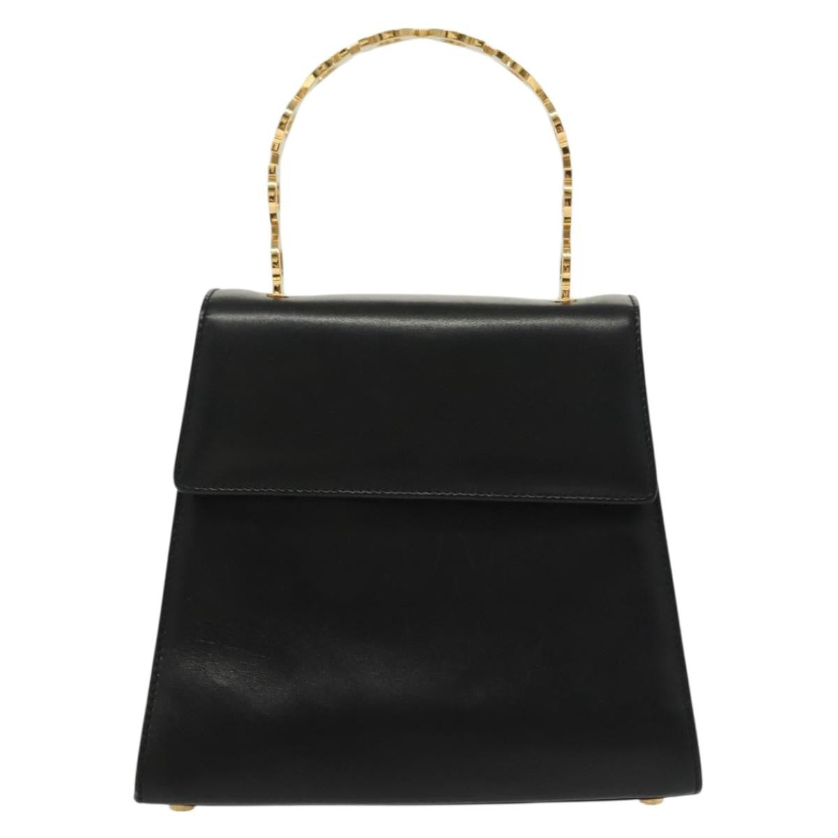 Salvatore Ferragamo Vintage Gancini Convertible Top Handle Bag Leather - image 1