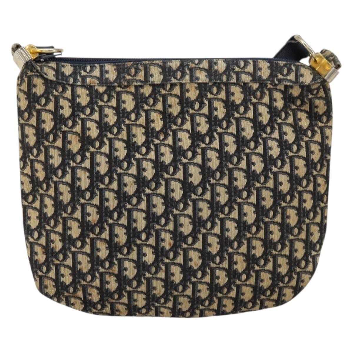 Christian Dior Vintage Trotter Shoulder Bag Canvas medium - image 1