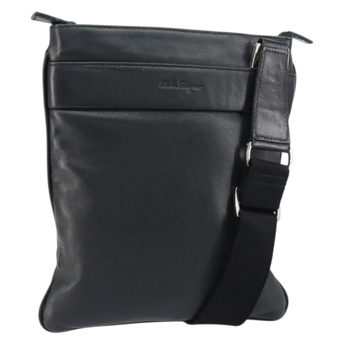 Salvatore Ferragamo Vintage Shoulder Bag Leather - image 1