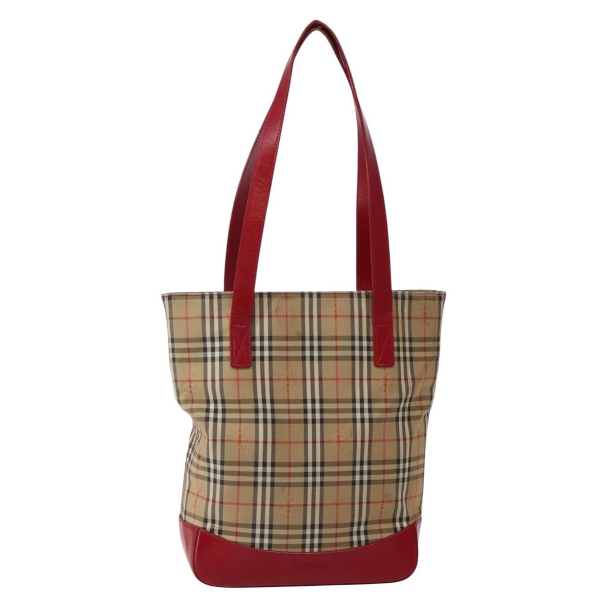 Burberry Nova Check Tote canvas check pattern Small - image 1