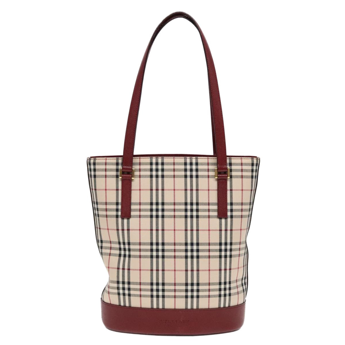 Burberry Nova Check Tote Canvas and Leather - image 1