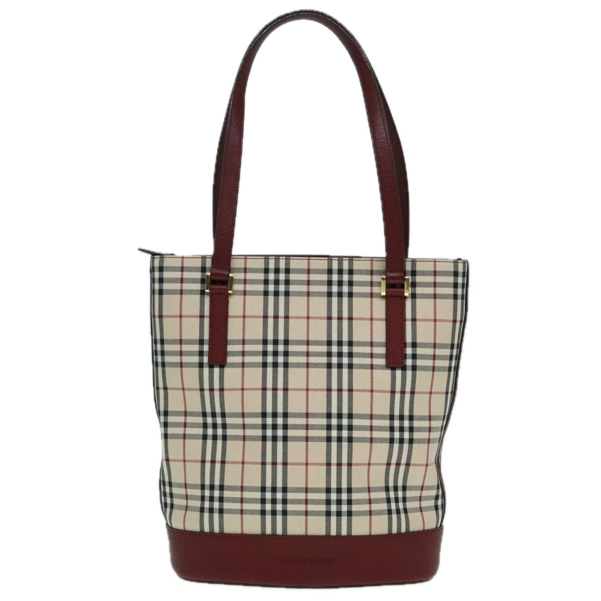 Burberry Nova Check Tote Canvas and Leather - image 1