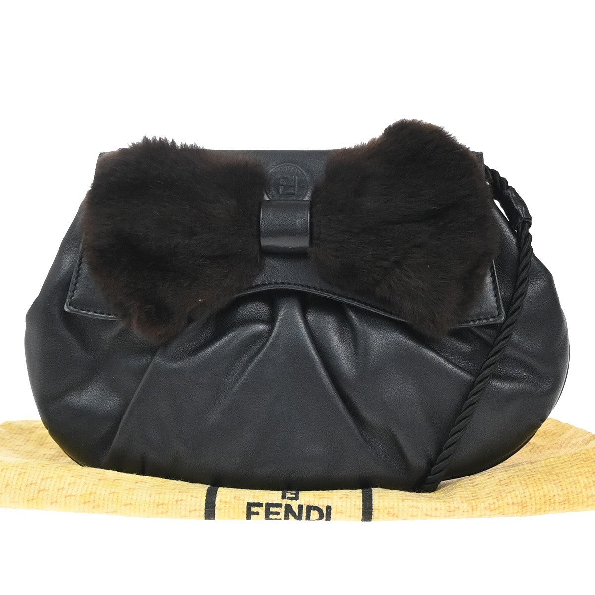 Fendi Vintage shoulderbag Leather - image 1