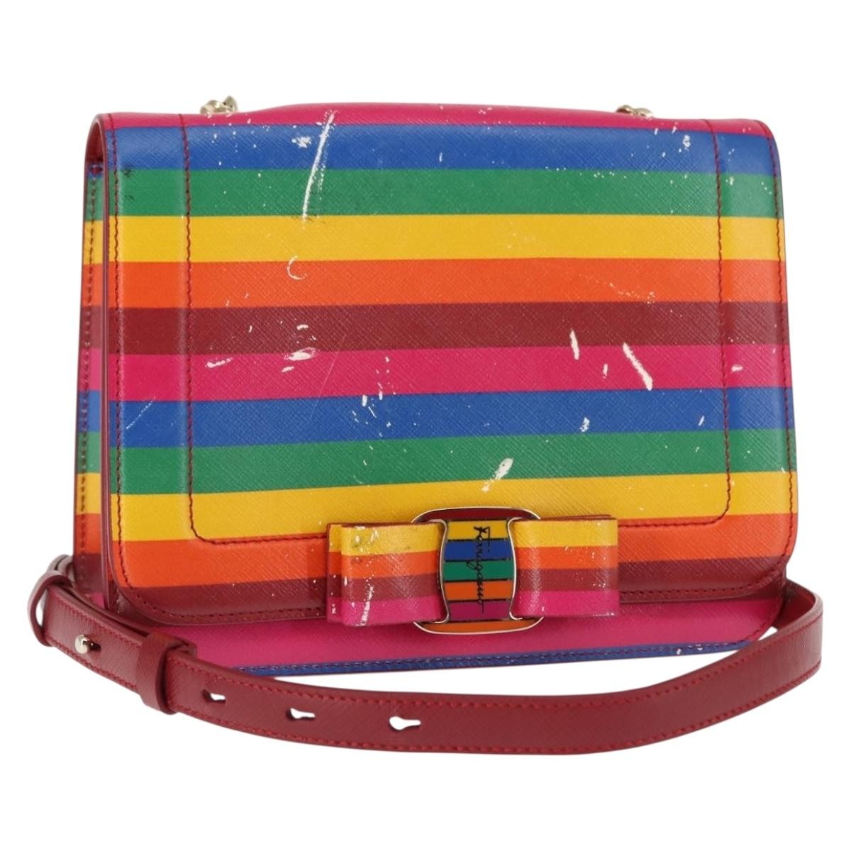 Salvatore Ferragamo Vara Bow Crossbody Bag Leather Small - image 1