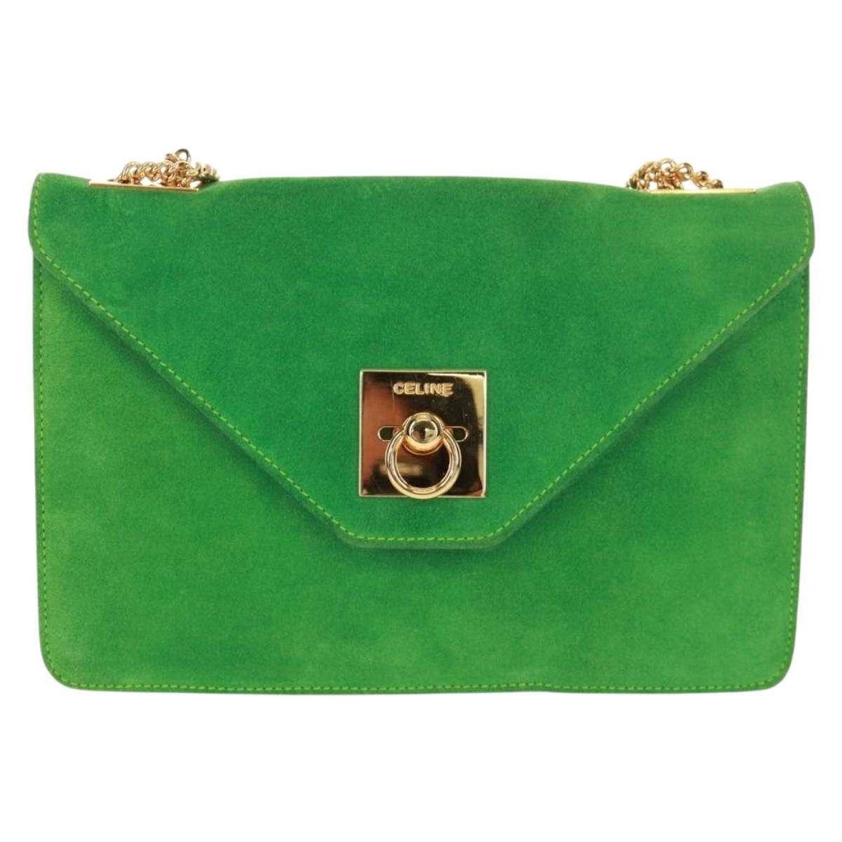 Celine Vintage Shoulder Bag Suede - image 1