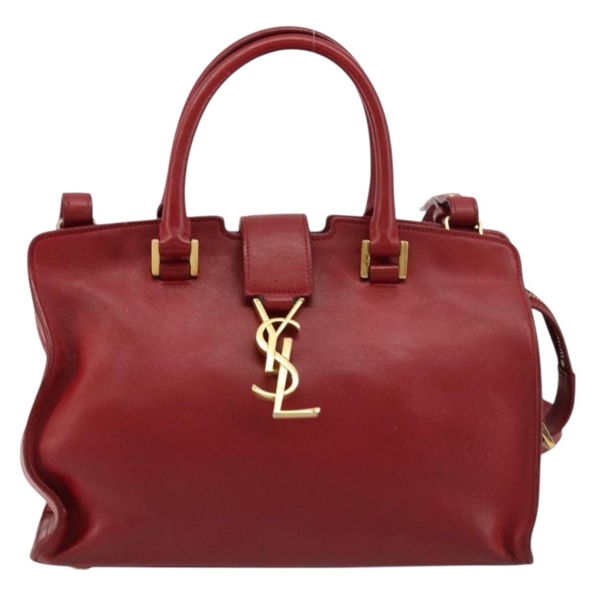 Saint Laurent Monogram Cabas Leather Small - image 1