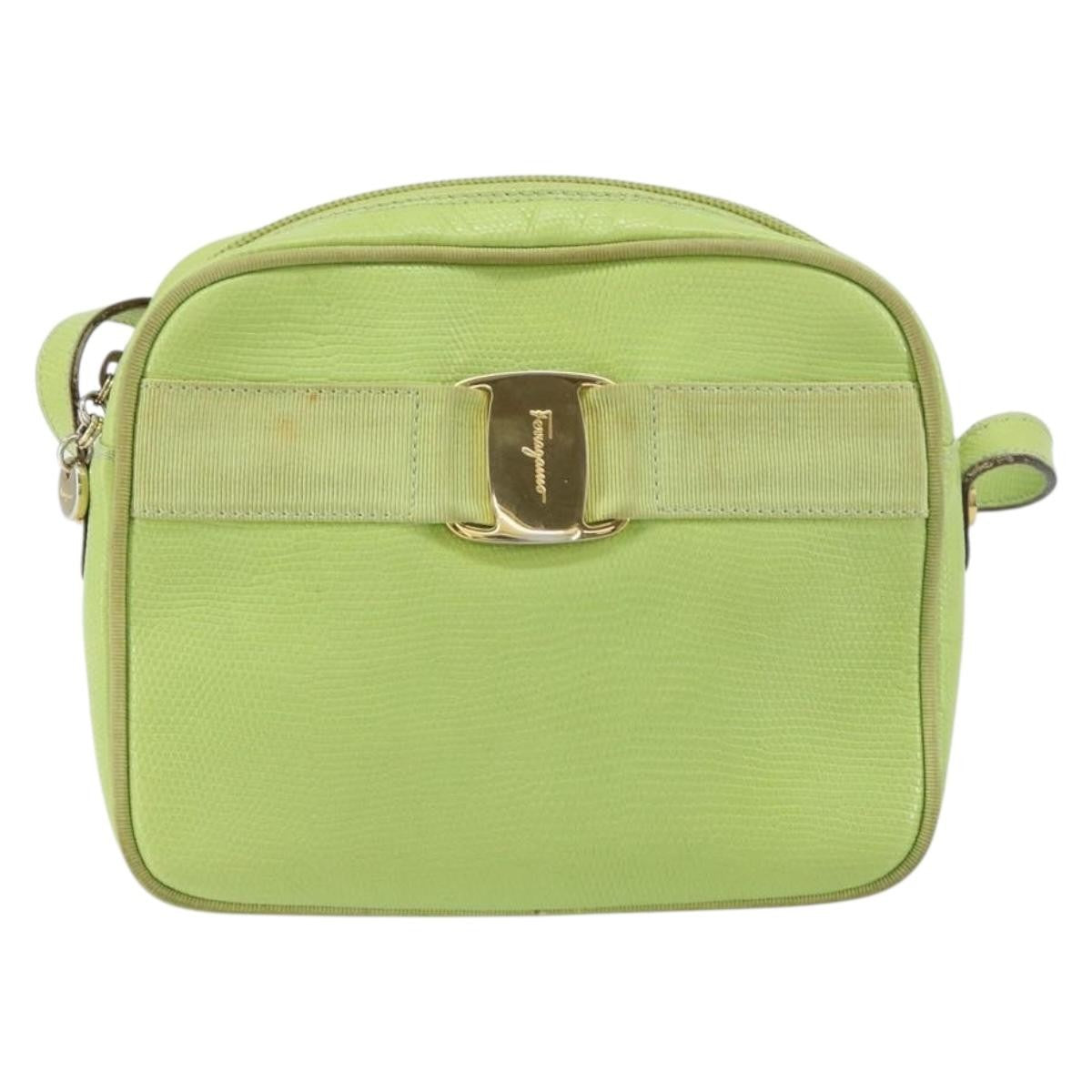 Salvatore Ferragamo Vala Shoulder Bag Leather - image 1