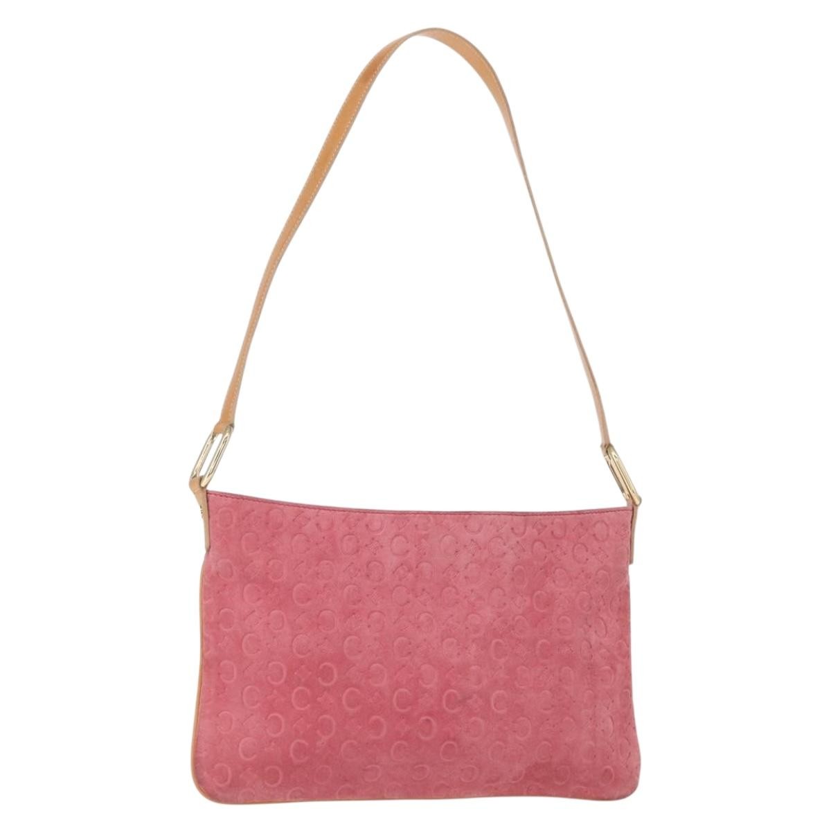 Celine C Macadam Shoulder bag Suede - image 1
