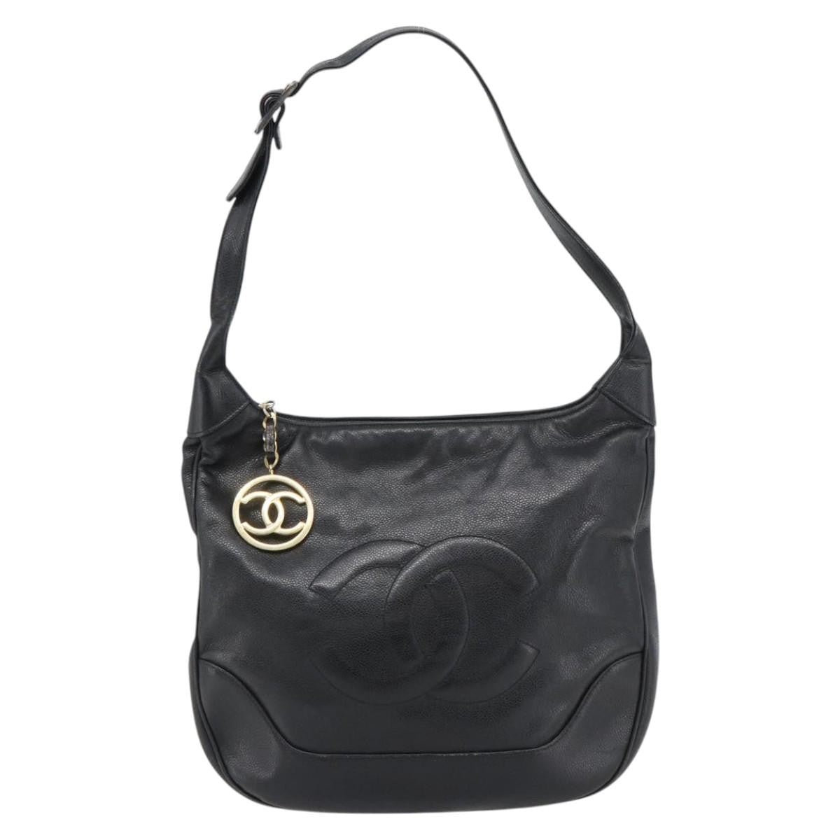 Chanel Vintage Timeless CC Hobo Caviar Medium - image 1