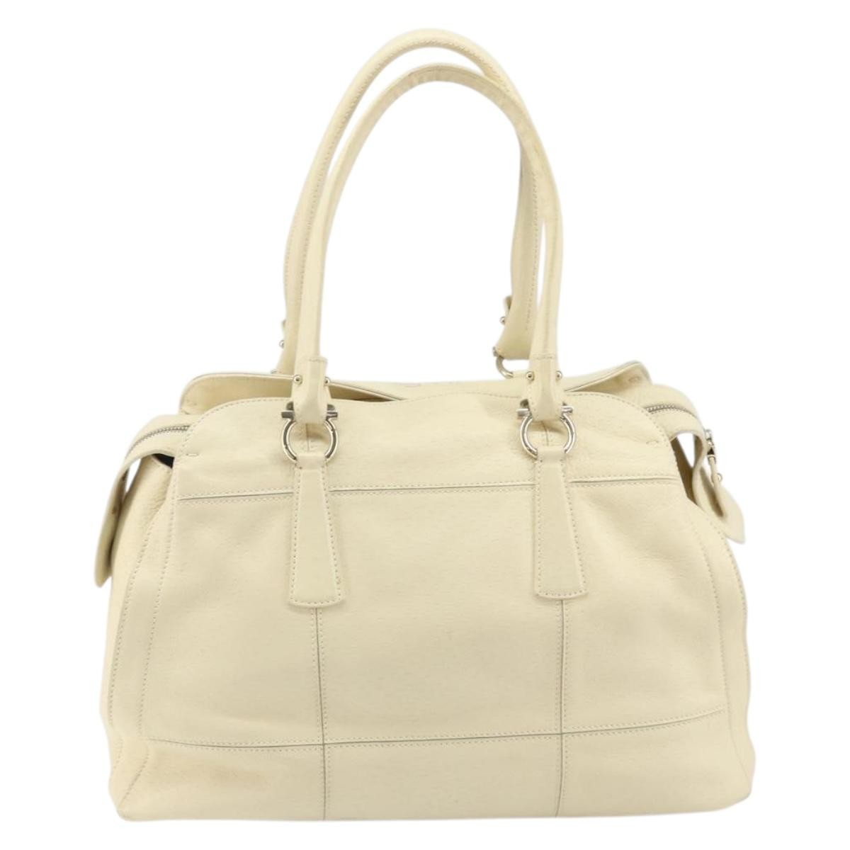 Salvatore Ferragamo Gancini Shoulder Bag Leather - image 1