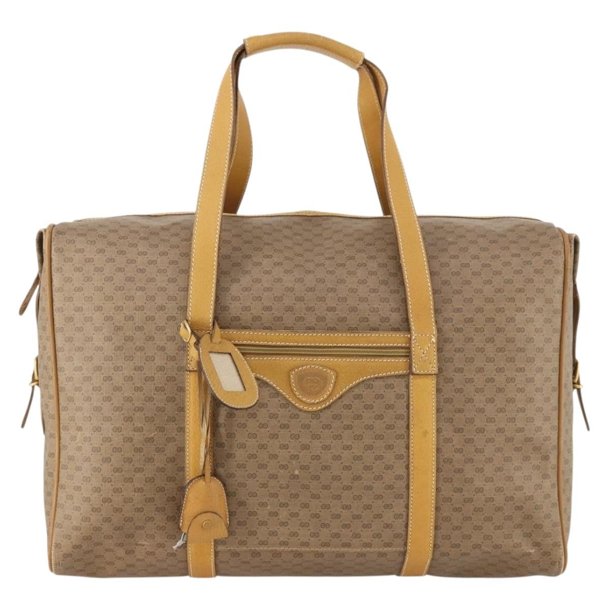 Gucci Vintage Travel bag GG Canvas - image 1